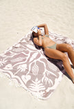 Polynesia Naturelle Luxurious Beach Blanket for 2
