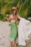 Magnolia & Gingham Luxe Hawaiian Beach Towel