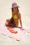 Heliconia Mai Luxurious Beach Towel