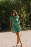 Florentine Dress - Naupaka Shore