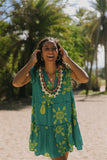 Florentine Dress - Naupaka Shore