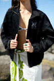 High Society Corduroy Bomber Jacket in Lava