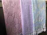 Pure Hibiscus Luxe Hawaiian Beach Towel