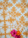 Abundant Golden ‘Ulu Luxurious Hawaiian Beach Blanket for 2