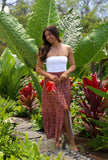 Upcountry Koko Skirt in Rosewood