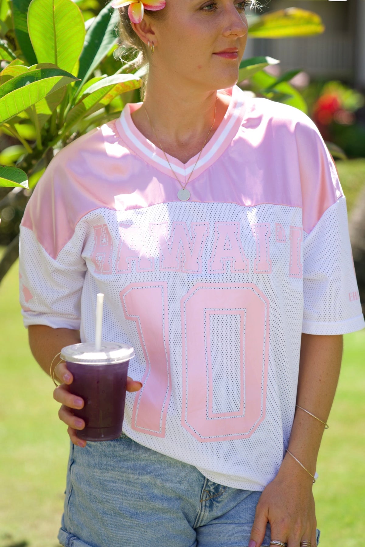 The Hawai’i Jersey in Rose Quartz