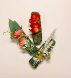 Floral Cedar Bundle - Smoke Cleansing - Fall Bundle -Smudge