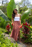 Upcountry Koko Skirt in Rosewood
