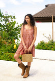 Upcountry Elena Dress in Rosewood