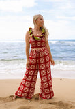 Kiki Smocked Top in Tiare ‘Aute