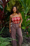 Kiki Smocked Top in Tiare ‘Aute