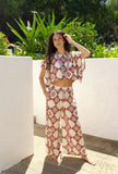 Orchid Isle Hina Blouse in Tiramisu
