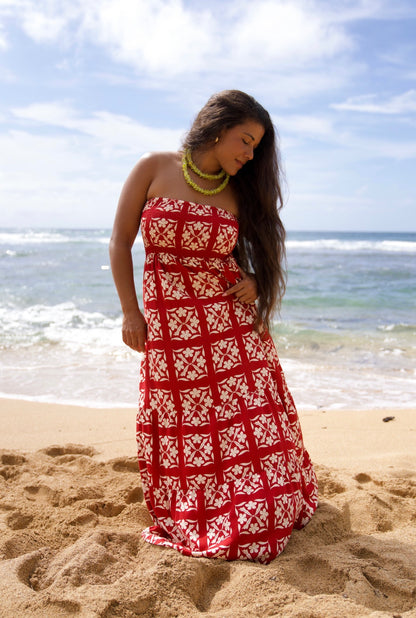 Maile Dress in Tiare ‘Aute