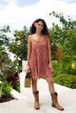 Upcountry Elena Dress in Rosewood