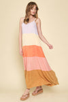 60054 Color Block Dress