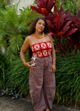 Kiki Smocked Top in Tiare ‘Aute