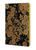 Hobi: Box Decorated with Chrysanthemums Soft Touch Journal