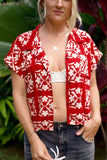 Mele Blouse in Tiare ‘Aute