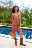 Upcountry Elena Dress in Rosewood