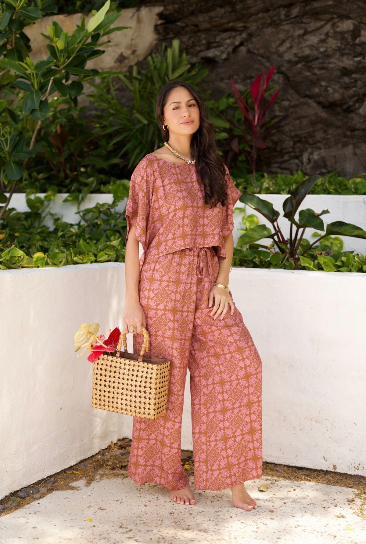 Upcountry Hoa Pants in Rosewood