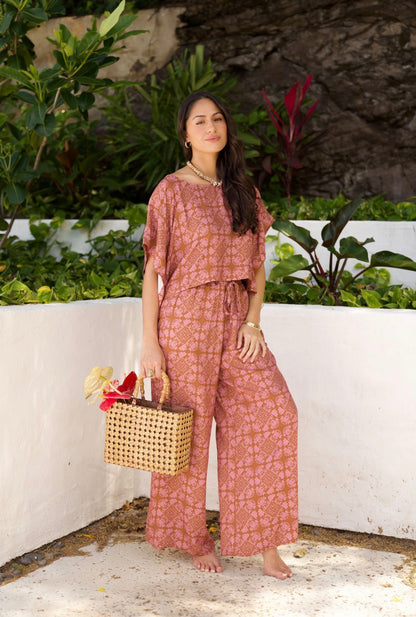 Upcountry Hoa Pants in Rosewood