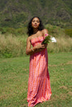 Maile Dress - Papaya Blossom