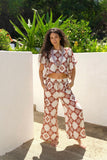 Orchid Isle Hina Blouse in Tiramisu