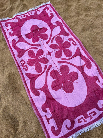 Tiare ‘Aute Luxe Beach Towel
