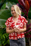 Mele Blouse in Tiare ‘Aute