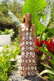 Orchid Isle Maile Dress in Tiramisu