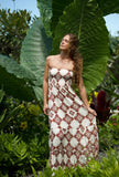Orchid Isle Maile Dress in Tiramisu
