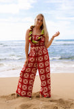 Kiki Smocked Top in Tiare ‘Aute