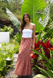 Upcountry Koko Skirt in Rosewood