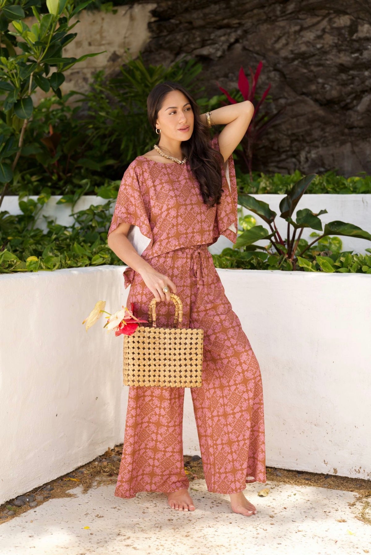 Upcountry Hoa Pants in Rosewood