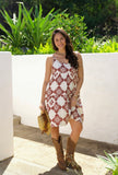 Orchid Isle Elena Dress in Tiramisu