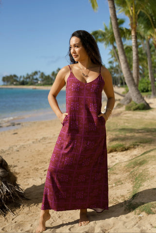 Kilinoe Dress in Mango Sunset