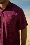 Mango Sunset Men’s Aloha Shirt