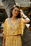 Pua Kenikeni Glow Hina Blouse