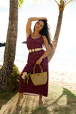 Kilinoe Dress in Mango Sunset