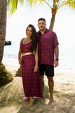 Kilinoe Dress in Mango Sunset