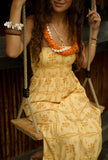 Pua Kenikeni Glow - Maile Dress