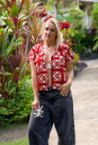 Mele Blouse in Tiare ‘Aute