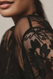 Floral Lace Sheer T-Shirt