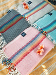 Donations for Maui:  Rainbow Stripe Turkish Beach Towels