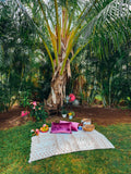 Tiki Lounge Luxurious Hawaiian Beach Blanket for 2