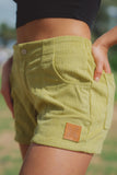 Beach Boy Corduroy Shorts in Olivine