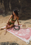 Autumn Love Song Hawaiian Beach Towel