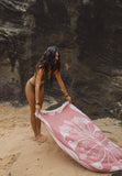 Autumn Love Song Hawaiian Beach Towel