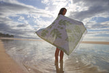 ‘Ohana ‘Ulu Print Turkish Beach Towel